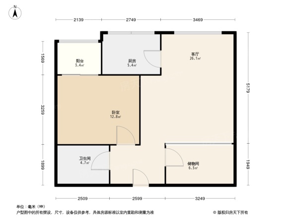 名佳花园三区户型图