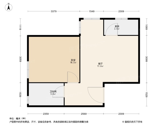 润枫领尚户型图