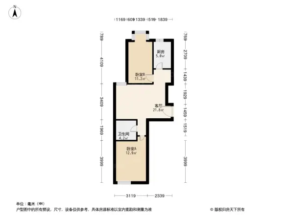 新新天第户型图