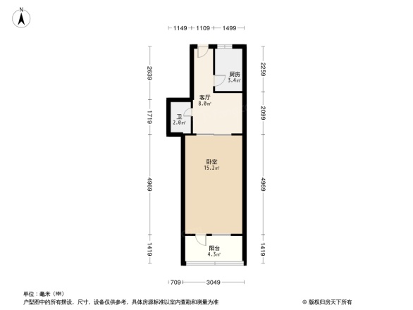 定慧寺西里户型图