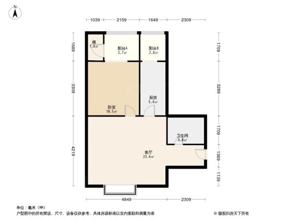 南太平庄北巷户型图