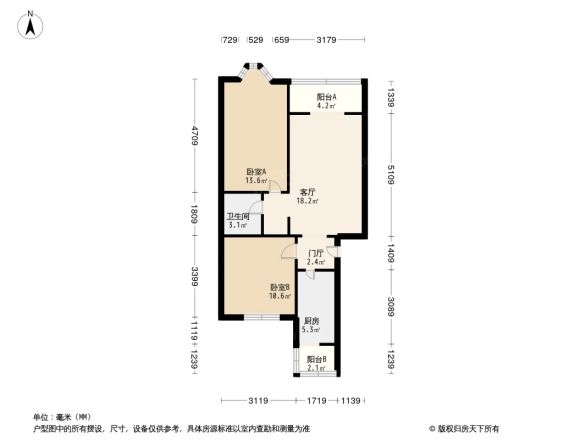 双高花园户型图