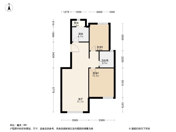 阳光邑上户型图