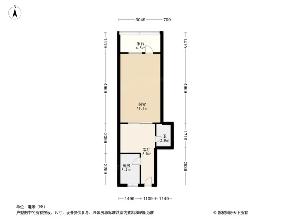 定慧寺西里户型图