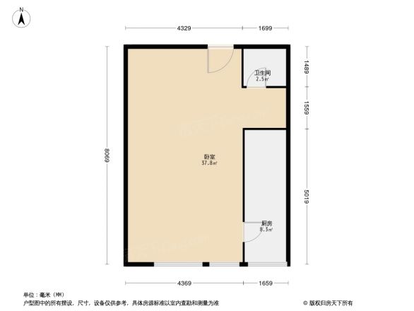 美景东方户型图