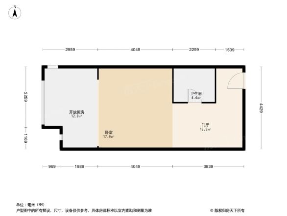 天下儒寓户型图
