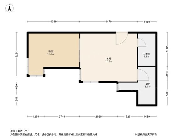 九龙花园户型图