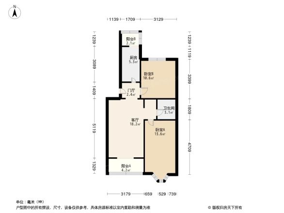 双高花园户型图