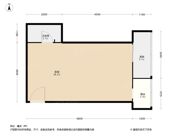世纪星家园户型图