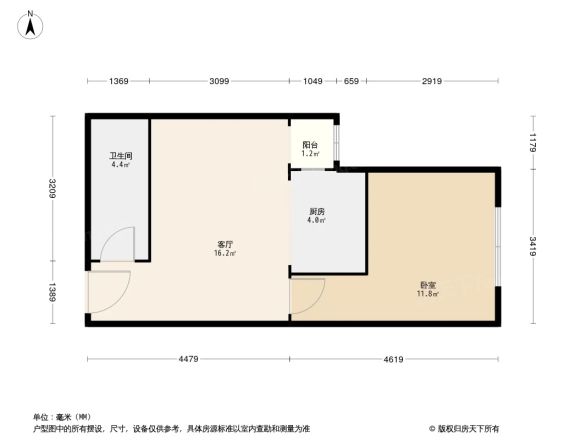 金隅丽景园户型图
