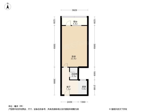 罗庄南里户型图