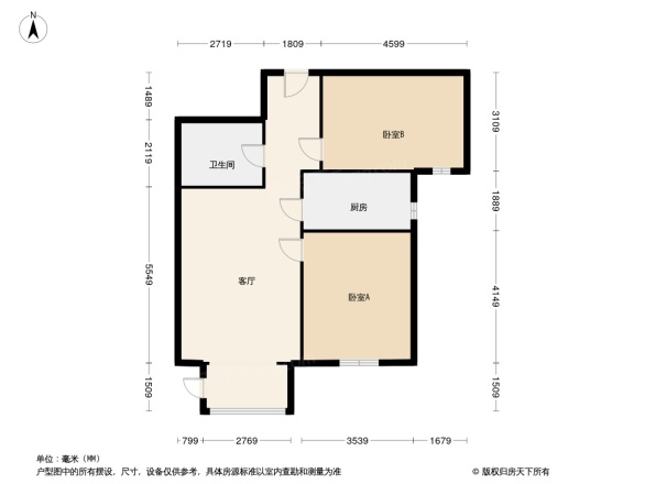 北京太阳公元户型图图片