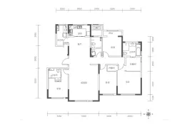 泰丰七号4室2厅1厨3卫建面192.00㎡