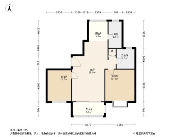 象屿名城户型图