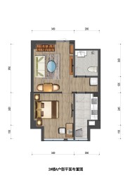 金昌吉第1室1厅1厨1卫建面60.58㎡