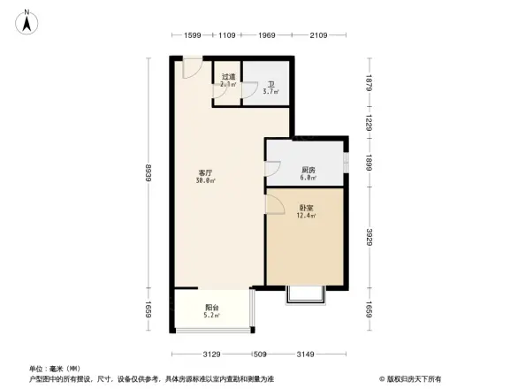 西部枫景户型图