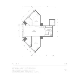 阳光城·梵悦1082室2厅1厨3卫建面153.0㎡