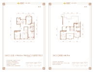 3#C2五层阁楼户型194.52平