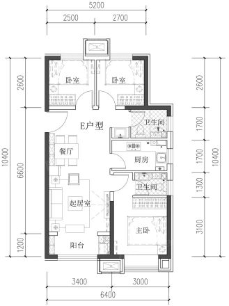 住总兴创·如遇户型图