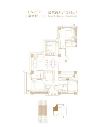 滨江一品苑户型图