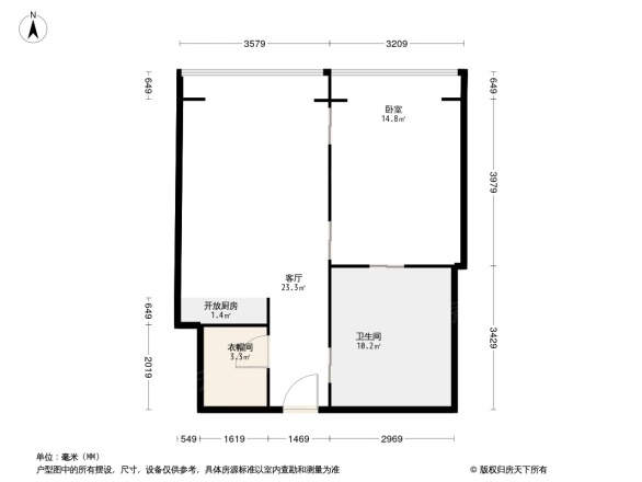 宁海东方君悦户型图图片