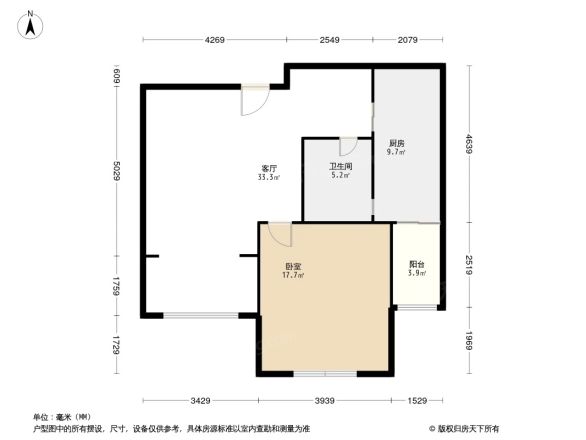 都市富苑户型图