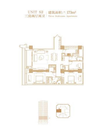 滨江一品苑户型图