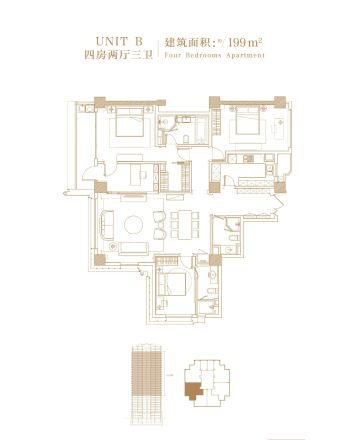滨江一品苑户型图