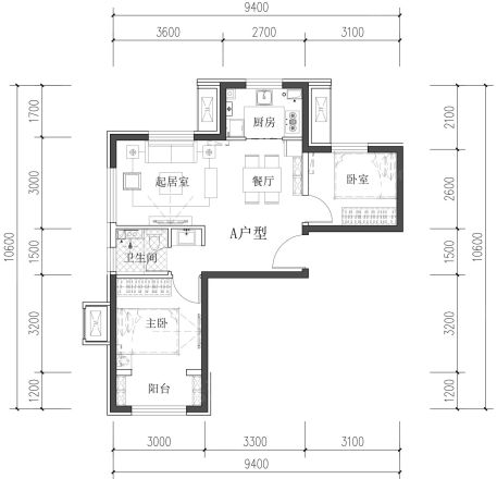 住总兴创·如遇户型图