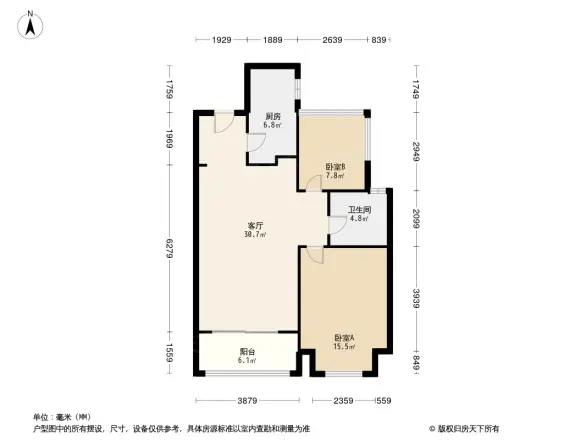 招商依山郡户型图