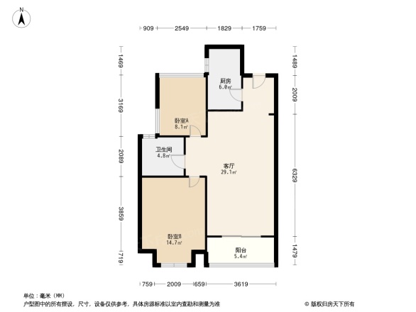 招商依山郡户型图