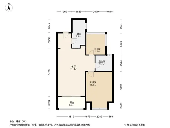 招商依山郡户型图