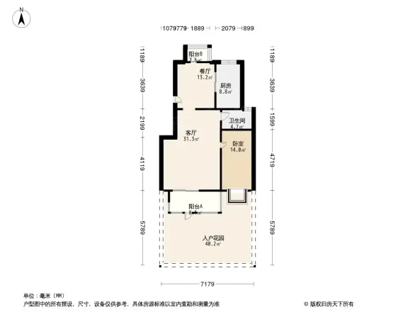 金色漫香林户型图