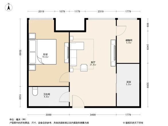 保利金泉商住楼户型图
