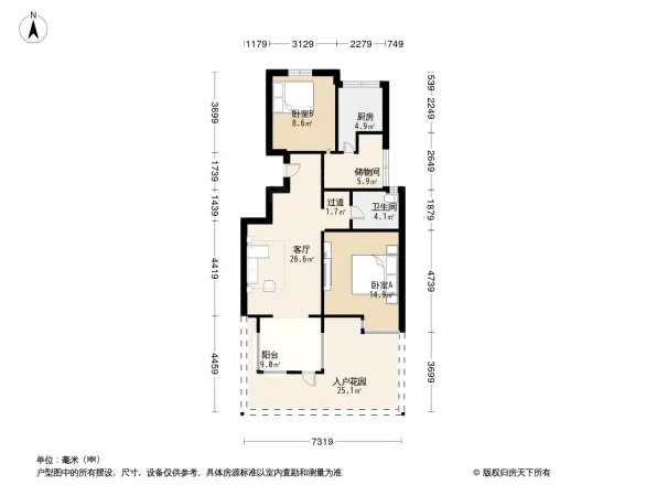 金色漫香林户型图