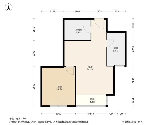 华清嘉园户型图