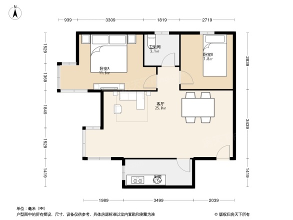 金色漫香林户型图
