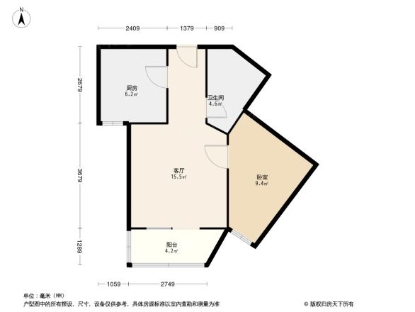 华清嘉园户型图