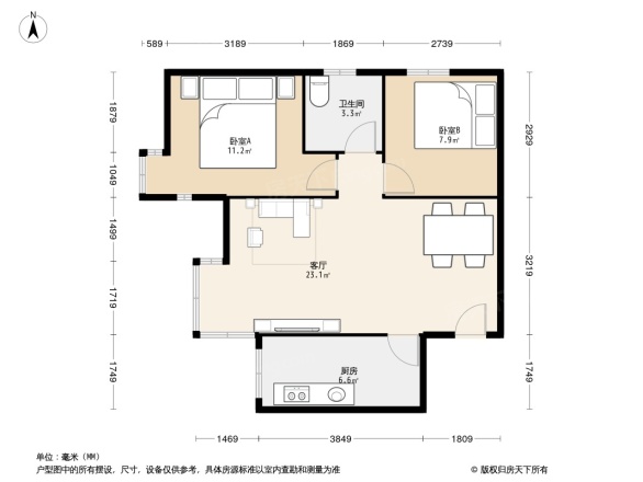 金色漫香林户型图