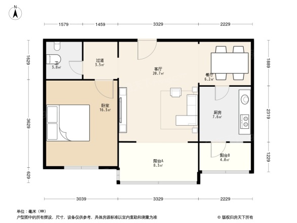 富锦嘉园户型图