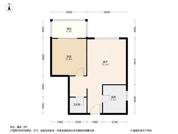 华清嘉园户型图