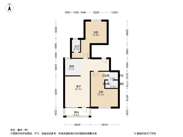 阳光城·溪山悦户型图