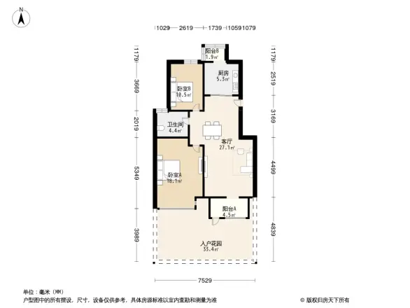 金色漫香林户型图