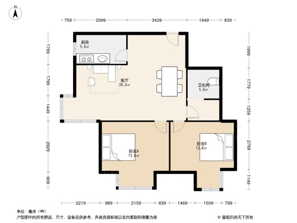 金色漫香林户型图