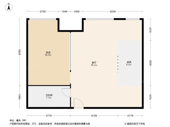 保利金泉商住楼户型图