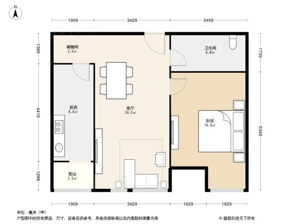 保利金泉商住楼户型图