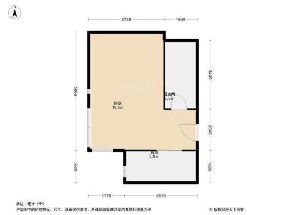 华清嘉园户型图