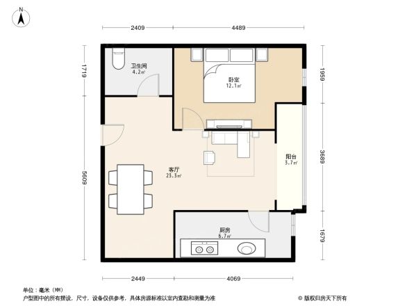 保利金泉商住楼户型图