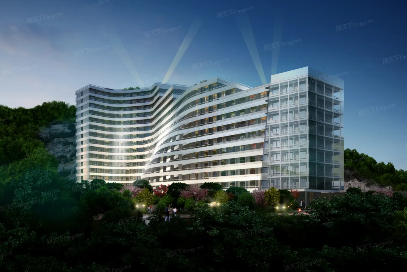 海宴台e公馆图片_样板间图_位置图_装修效果图-威海房天下