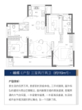 黄海明珠广场峰晖 E户型119㎡